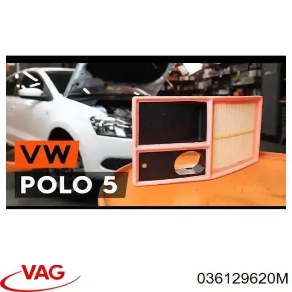 Елемент повітряного фільтра VAG 036129620M ціна, від 8.00 USD