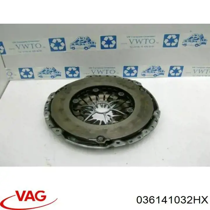 Диск зчеплення ведений VAG 036141032HX