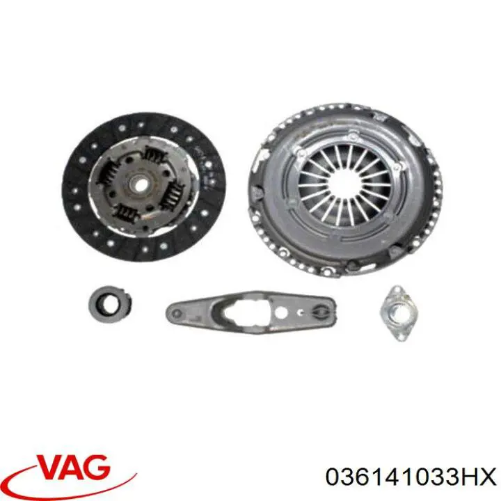 Купити 036141033HX VAG Диск зчеплення