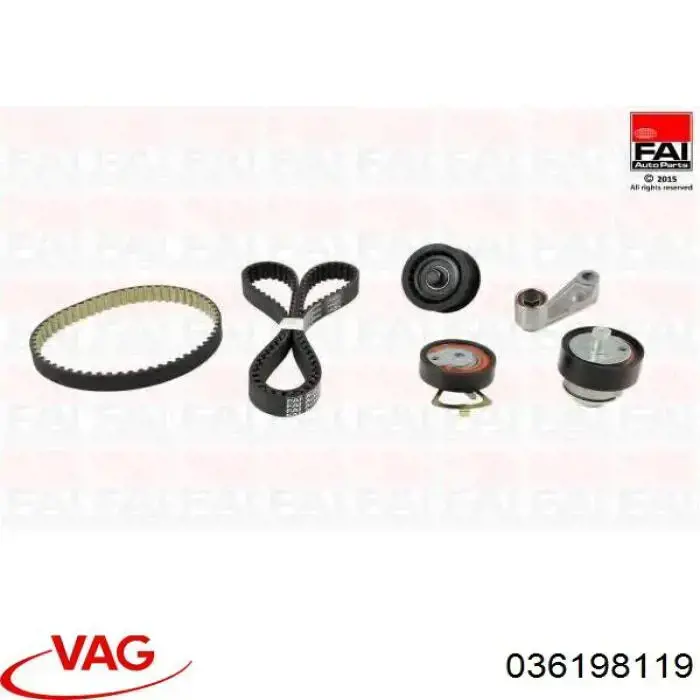 Ремкомплект ГРМ VAG 036198119