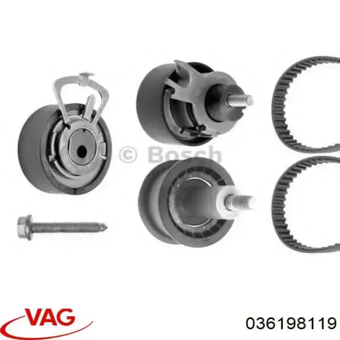 Комплект ГРМ VAG 036198119 ціна, від 106.45 USD