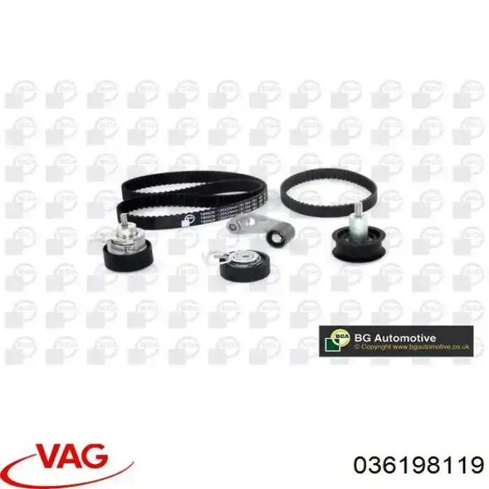 Комплект ГРМ VAG 036198119 ціна, від 106.45 USD