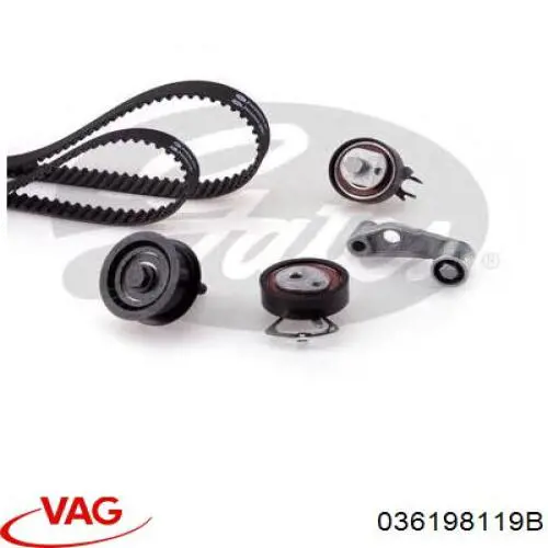 Комплект ГРМ 036198119B VAG