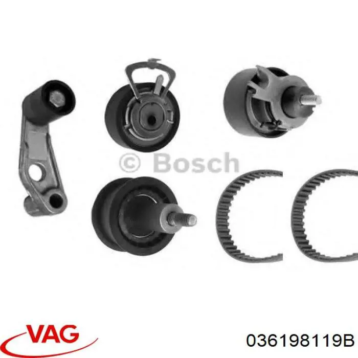 Купити 036198119B VAG ГРМ ремень