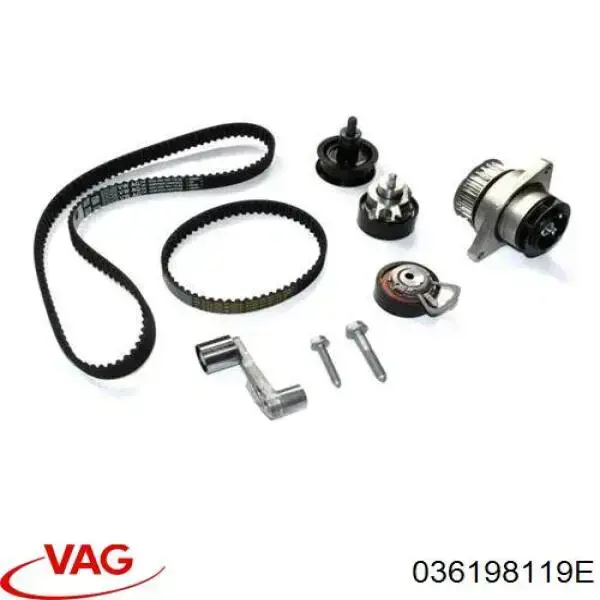 Комплект ГРМ VAG 036198119E ціна, від 102.88 USD