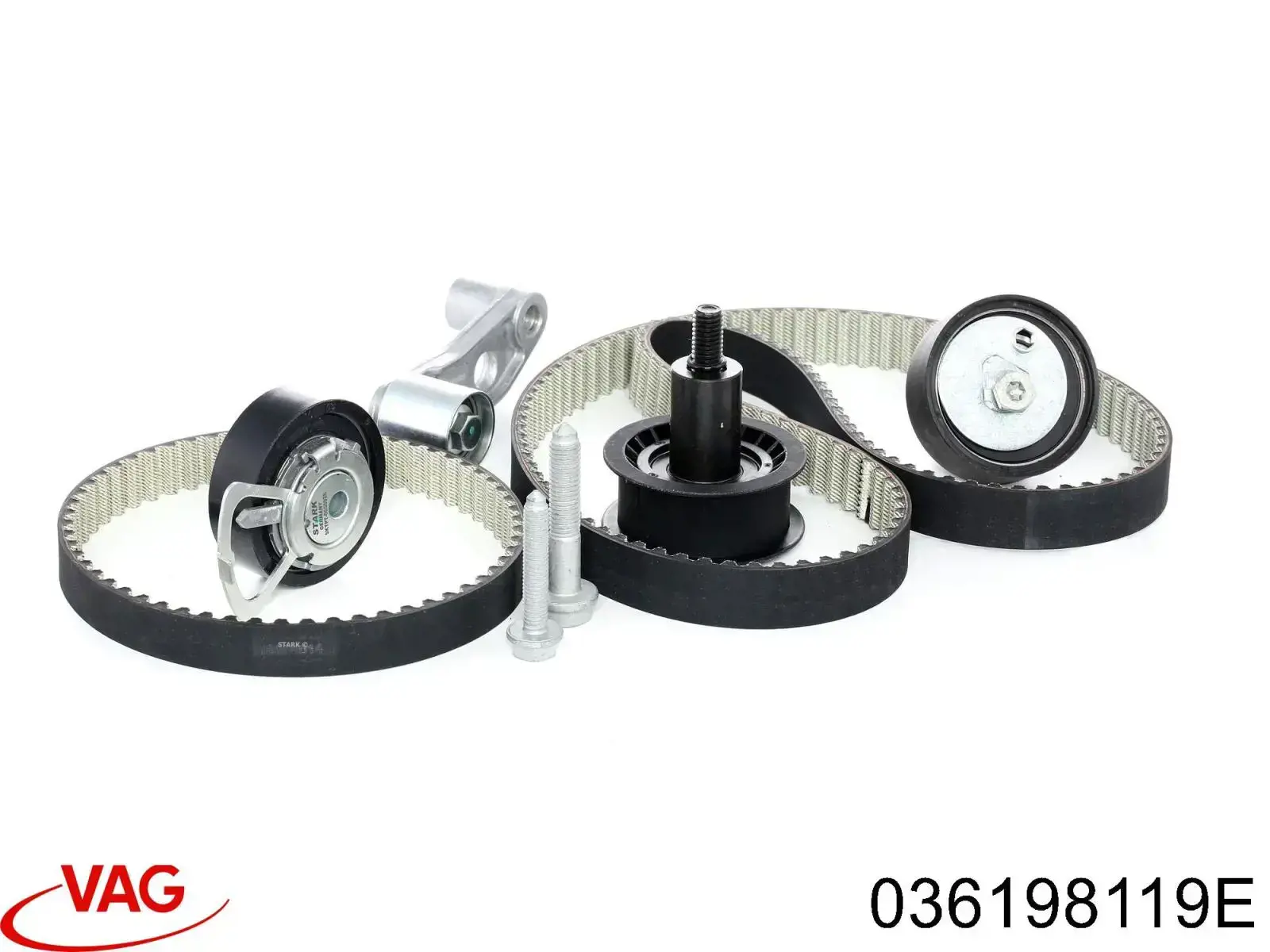 Комплект ГРМ VAG 036198119E ціна, від 102.88 USD