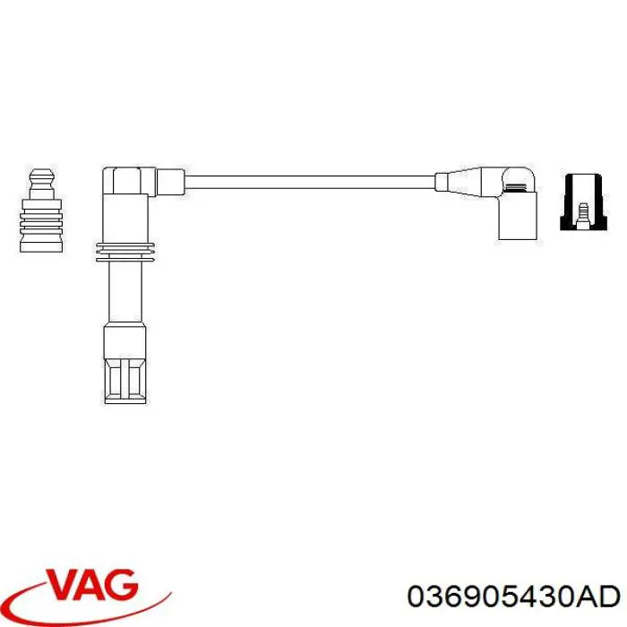 Дроти запалювання VAG 036905430AD ціна, від 19.05 USD