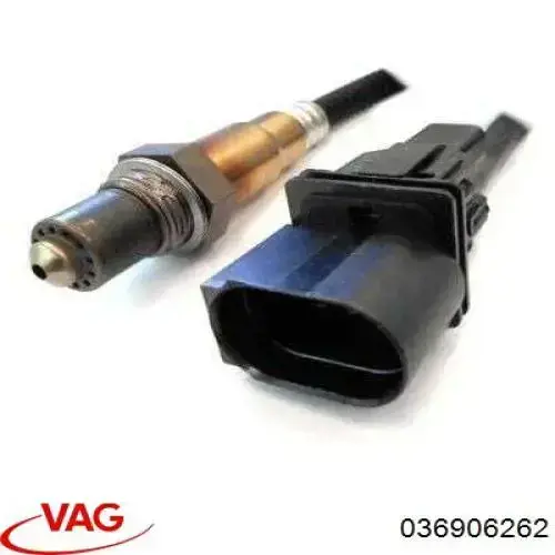 Лямбда-зонд, датчик кисню до каталізатора, лівий 036906262 VAG