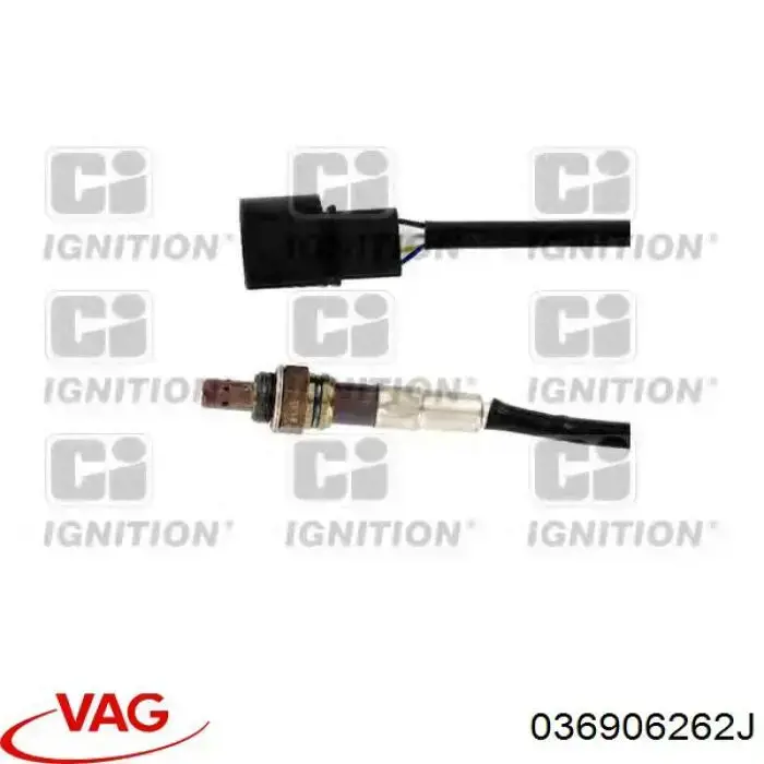 Лямбдазонд, датчик кисню до каталізатора VAG 036906262J ціна, від 85.51 USD
