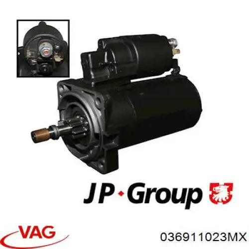 Купити 036911023MX VAG Стартер