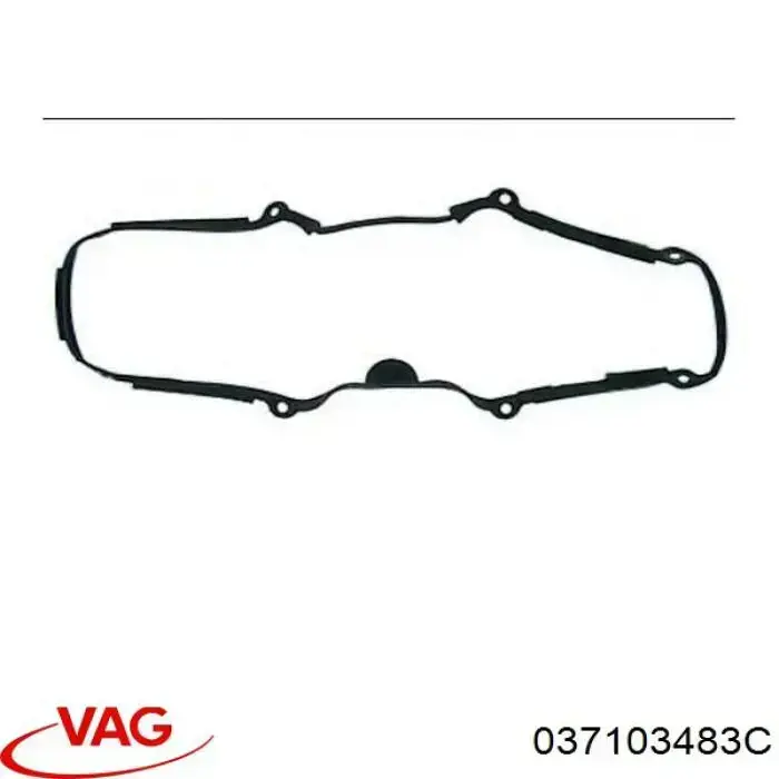 Прокладка клапанної кришки двигуна VAG 037103483C ціна, від 9.10 USD