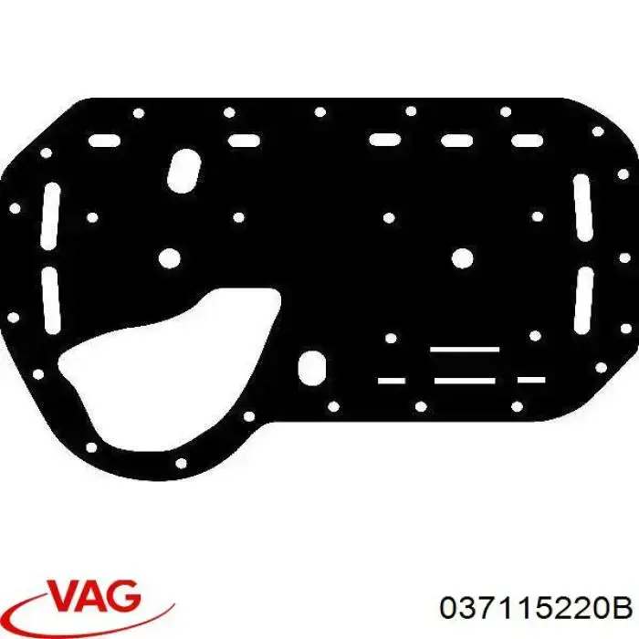 Прокладка піддону картера двигуна 037115220B VAG