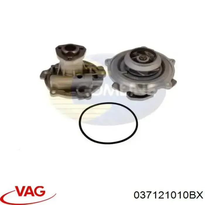 Помпа водяна, корпус VAG 037121010BX ціна, від 29.87 USD