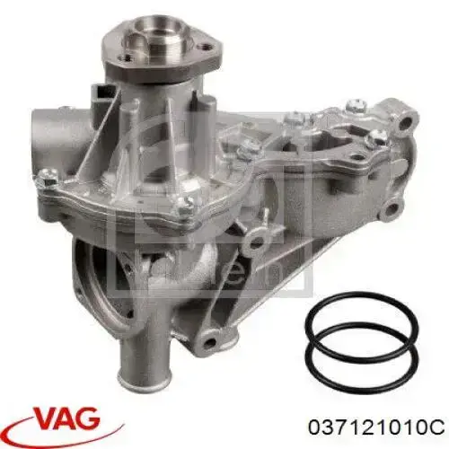 Купити 037121010C VAG Помпа водяна (насос) охолодження, в зборі з корпусом