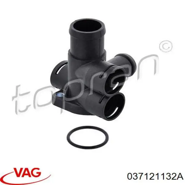 Водяний патрубок VAG 037121132A ціна, від 2.28 USD