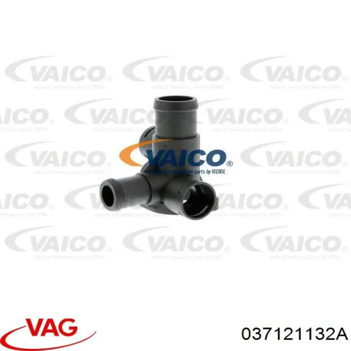 Купити 037121132A VAG Фланець системи охолодження (трійник)