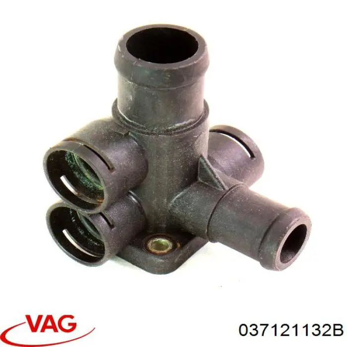 Купити 037121132B VAG Фланець системи охолодження (трійник)