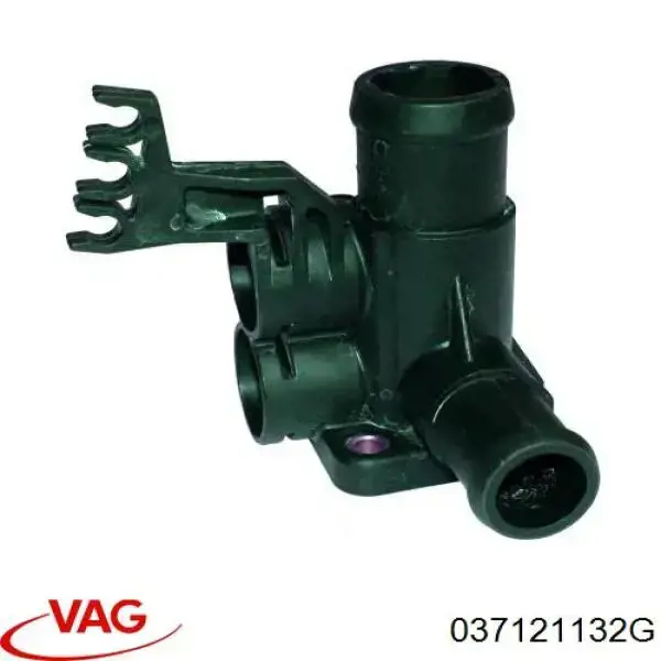 Фланець системи охолодження (трійник) VAG 037121132G ціна, від 2.51 USD