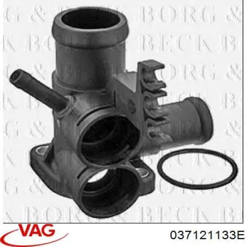 Купити 037121133E VAG Фланець системи охолодження (трійник)