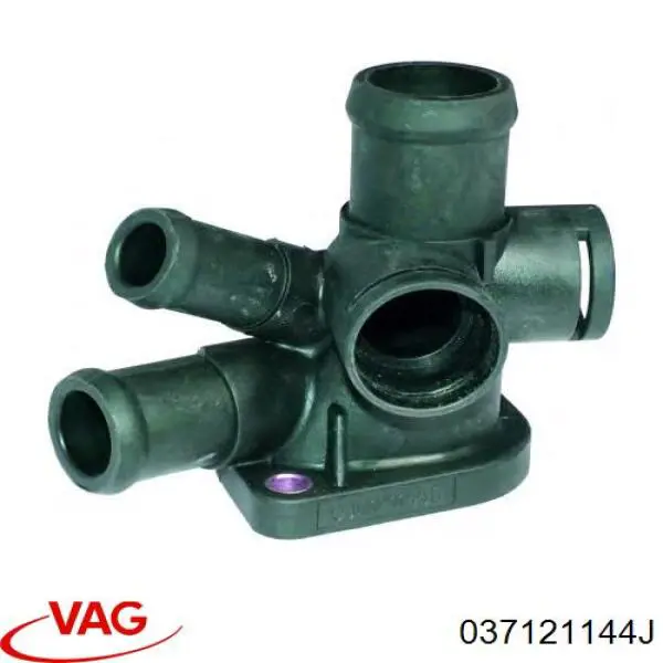 Купити 037121144J VAG Фланець системи охолодження (трійник)