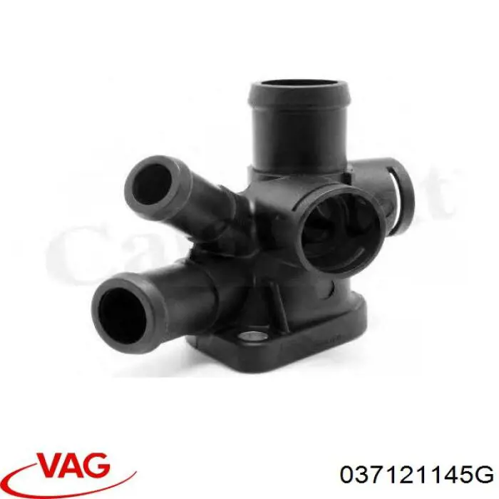 Фланець системи охолодження (трійник) VAG 037121145G ціна, від 2.62 USD