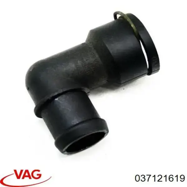 Фланець системи охолодження (трійник) VAG 037121619 ціна, від 2.48 USD