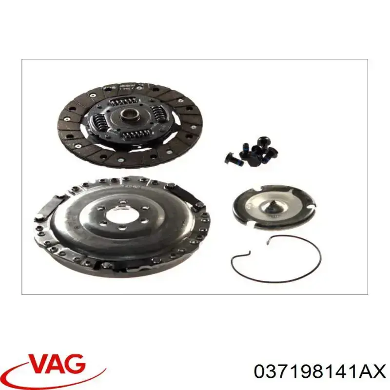 Комплект зчеплення (3 частини) VAG 037198141AX ціна, від 101.52 USD