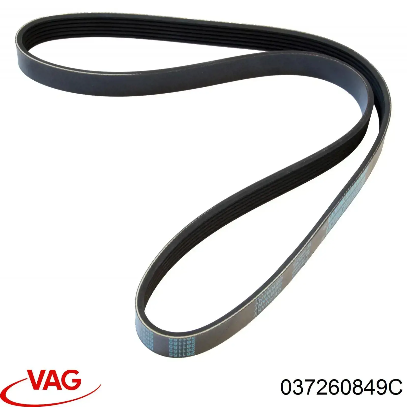 Ремінь генератора 037260849C VAG