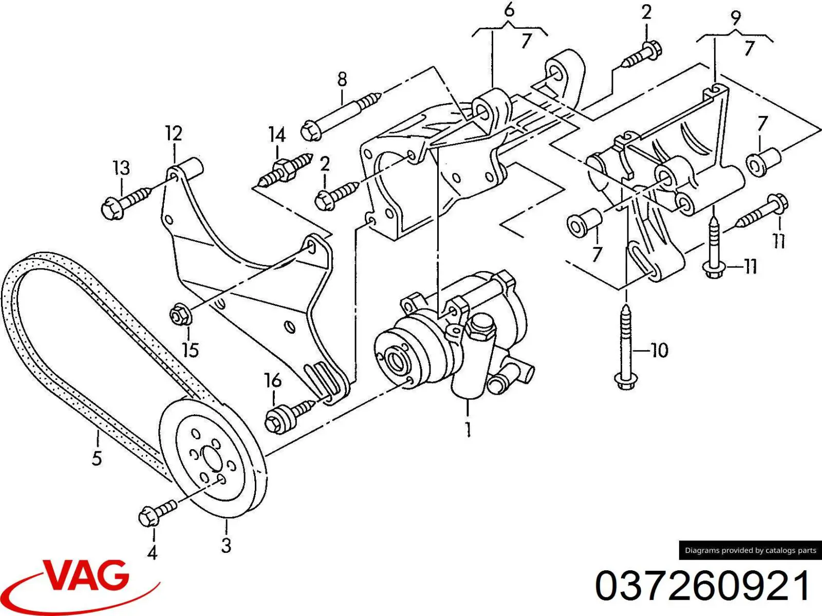  VAG 037260921 ціна, від 24.41 USD