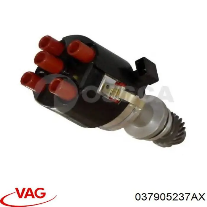 Розподільник запалювання (трамблер) VAG 037905237AX ціна, від 41.86 USD