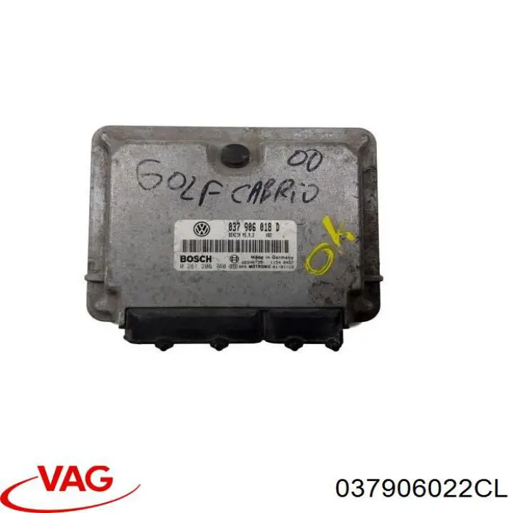Купити 037906022CL VAG Модуль управління двигуном