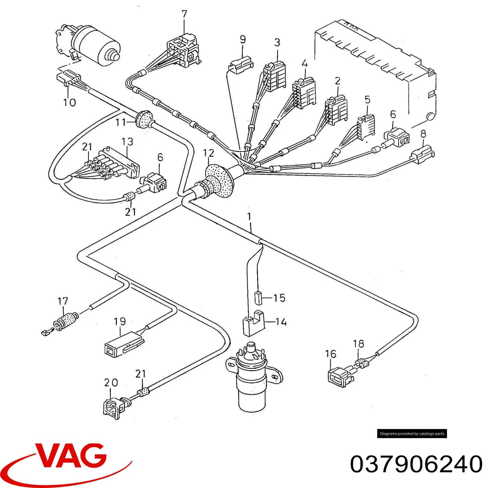  VAG 037906240 ціна, від 2.03 USD
