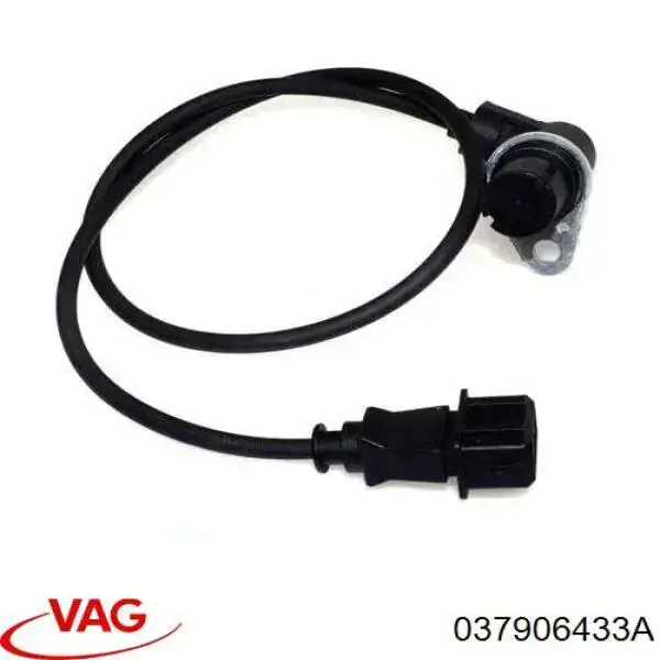 Датчик обертів колінвалу VAG 037906433A ціна, від 26.64 USD