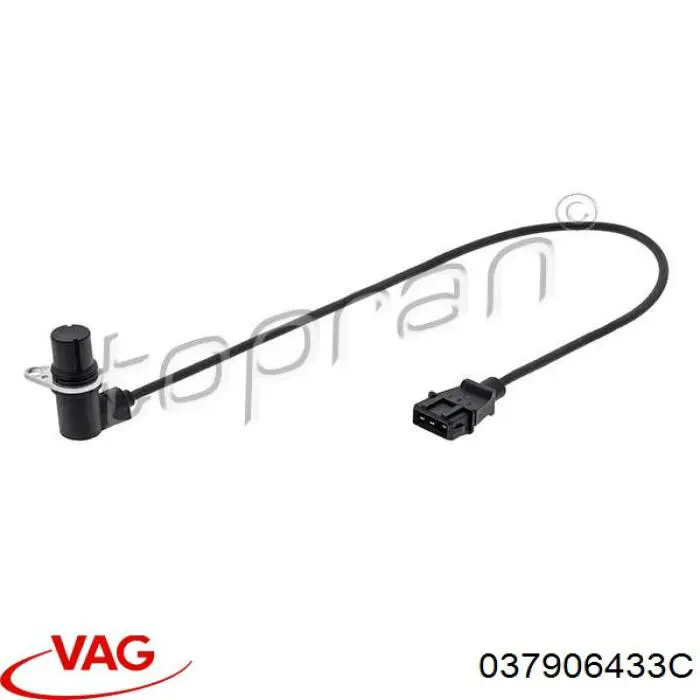 Датчик колінвала 037906433C VAG