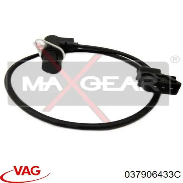 Датчик обертів колінвалу VAG 037906433C ціна, від 27.48 USD