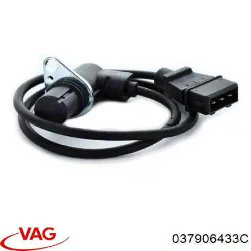Купити 037906433C VAG Датчик положення (оборотів) коленвалу