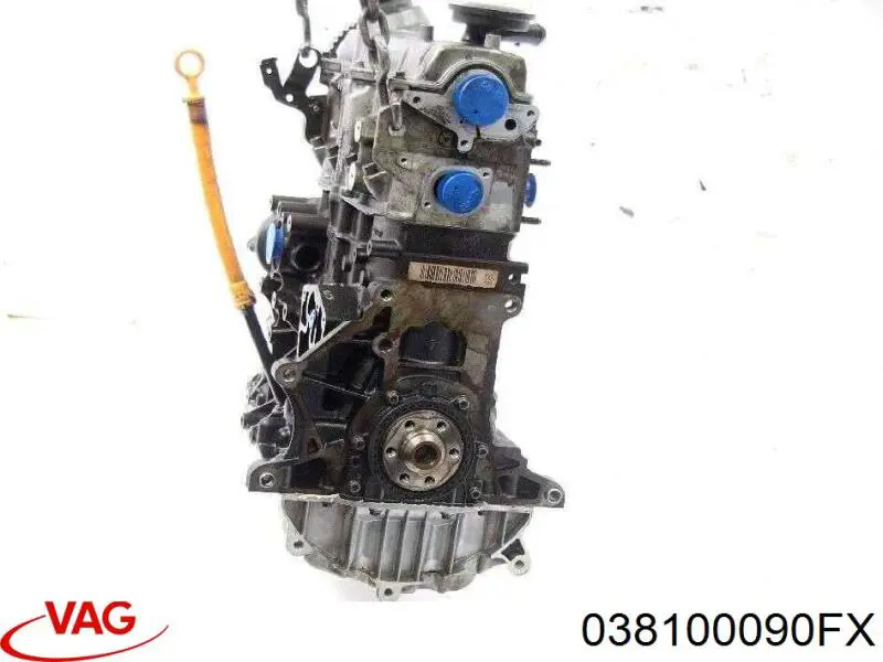 Мотор в зборі на Volkswagen Caddy II 9K9