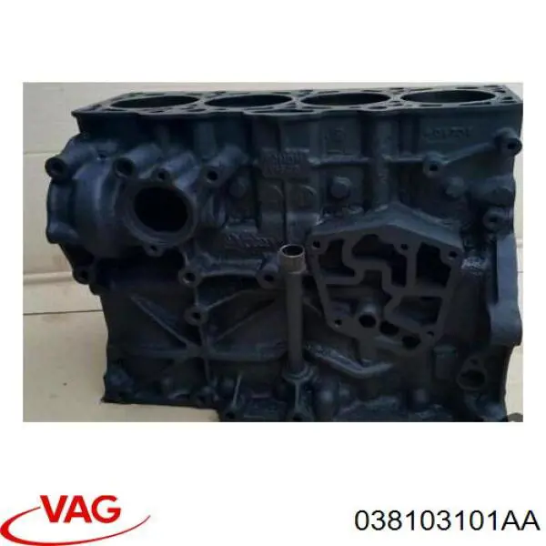 038103101AA VAG Блок циліндрів двигуна