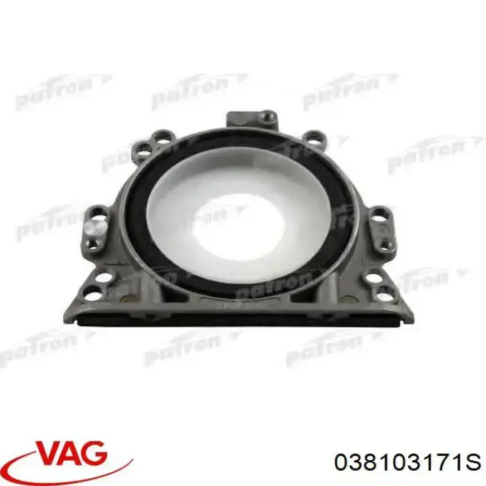 Сальник коленвала двигуна, задній VAG 038103171S