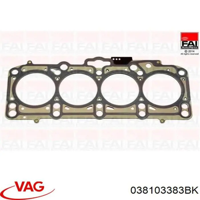 Прокладка ГБЦ VAG 038103383BK ціна, від 33.47 USD