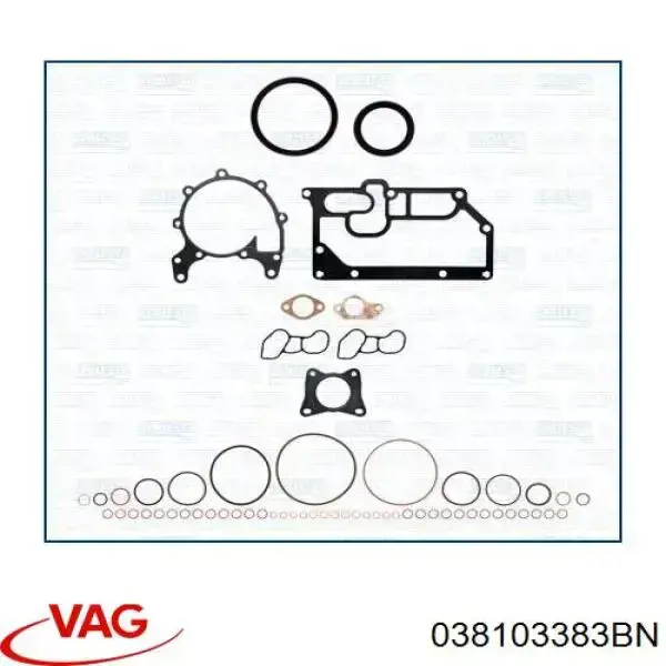 Прокладка ГБЦ VAG 038103383BN ціна, від 30.88 USD
