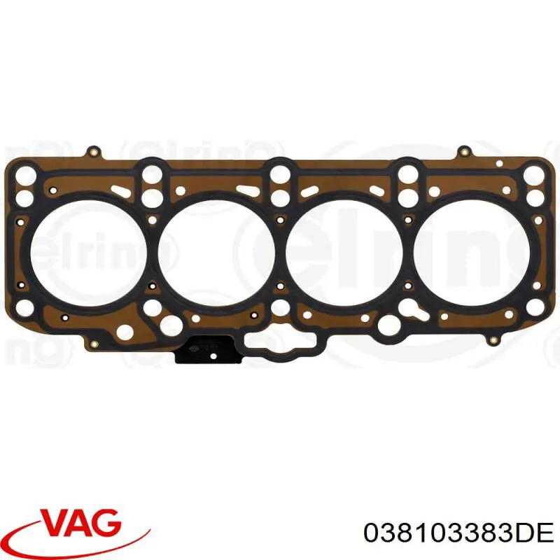 Прокладка ГБЦ 038103383DE VAG