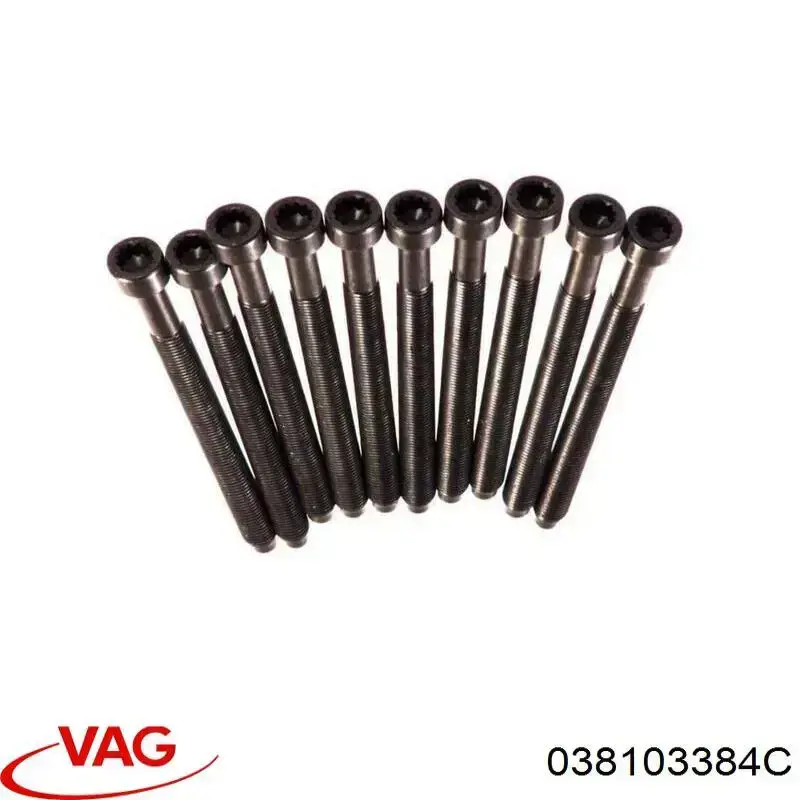 Болт ГБЦ 038103384C VAG