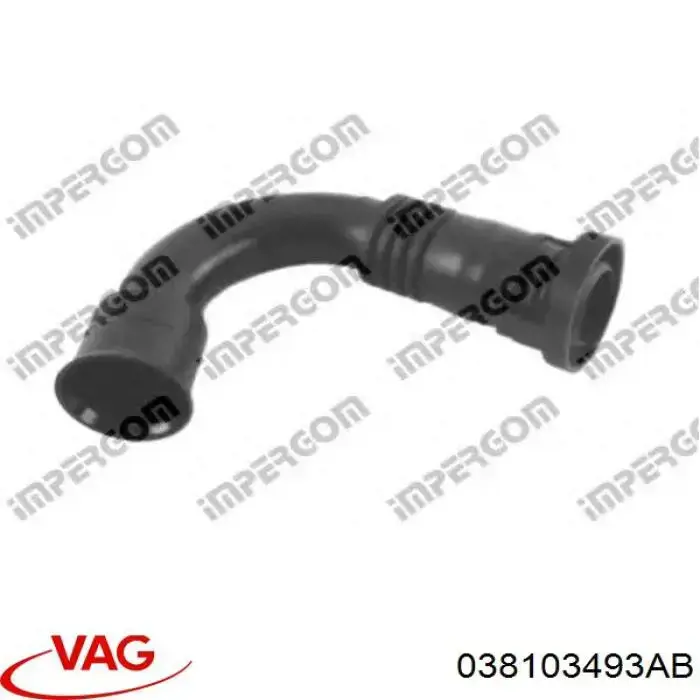 Купити 038103493AB VAG Шланг для видалення повітря