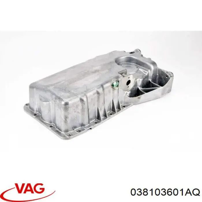 Піддон масляний картера двигуна 038103601AQ VAG