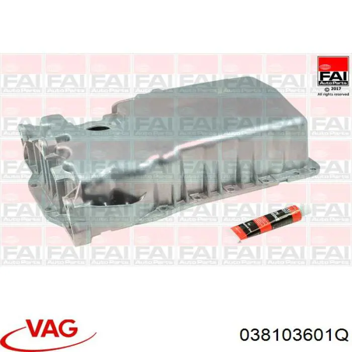 Піддон двигуна VAG 038103601Q ціна, від 38.04 USD
