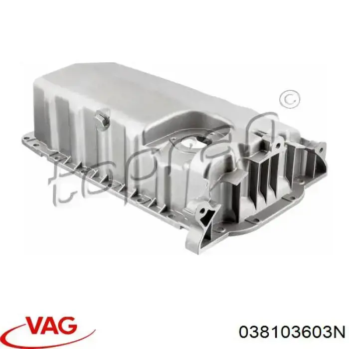 Піддон масляний картера двигуна VAG 038103603N