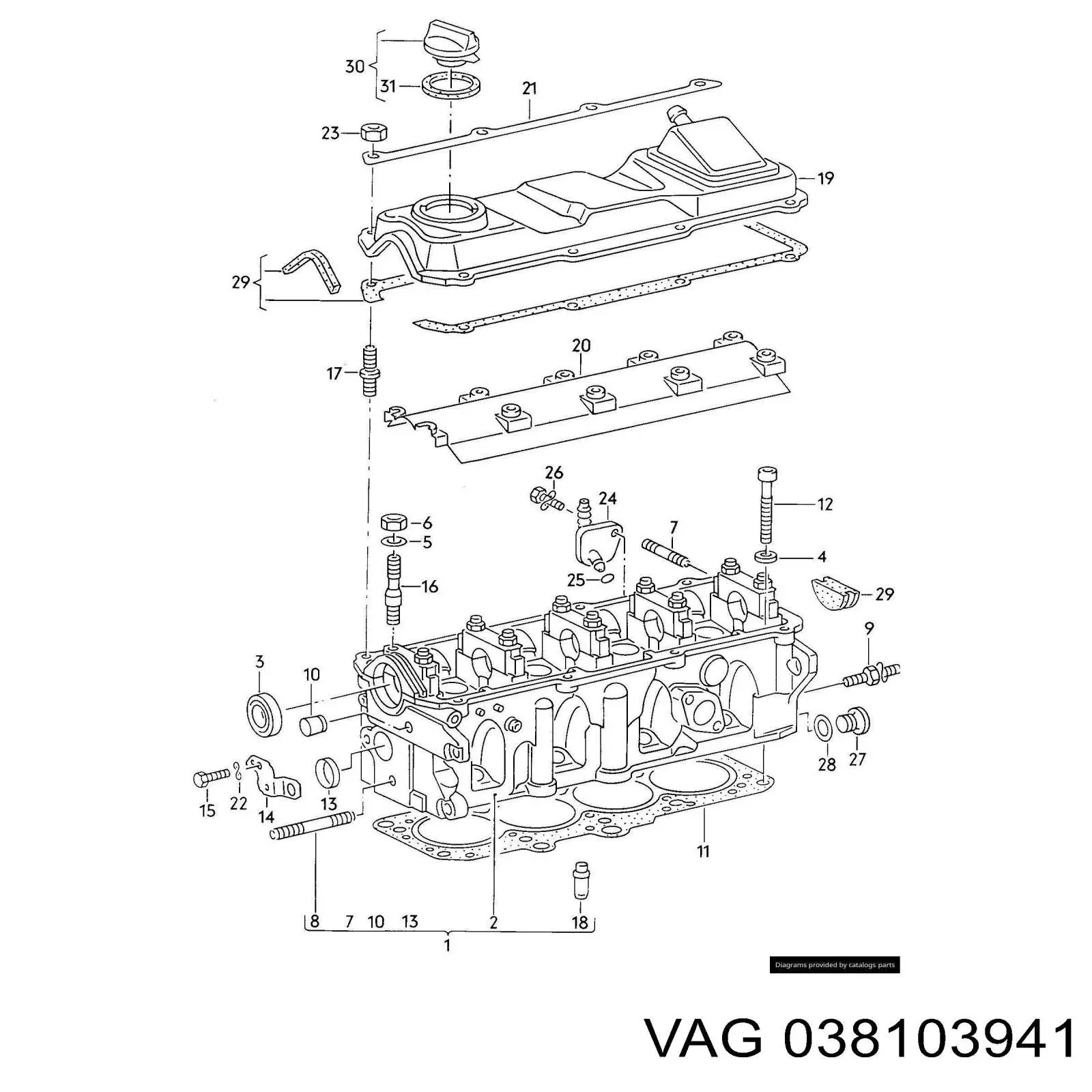 Купити 038103941 VAG 