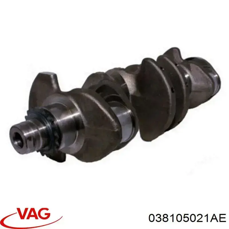 Коленвал двигателя VAG 038105021AE