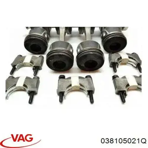 Колінчастий вал Volkswagen Passat B6